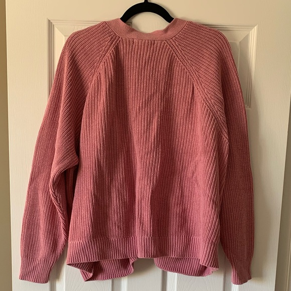 Joe Fresh Dusty Pink Women's Cardigan - Picture 5 of 5